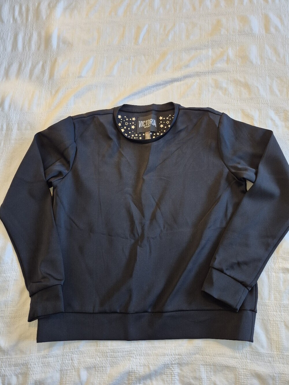 Victoria's Secret Victoria Sport women's black sweatshirt EUC
